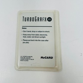 Space Harrier TurboGrafx-16 HuCard Only Video Game Shooter Arcade Tested 1989