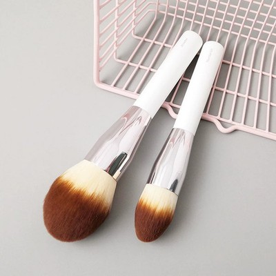 MER the Powder Brush LAMBrush Ultra Soft Foundation Brush ORIGINAL 2pcs
