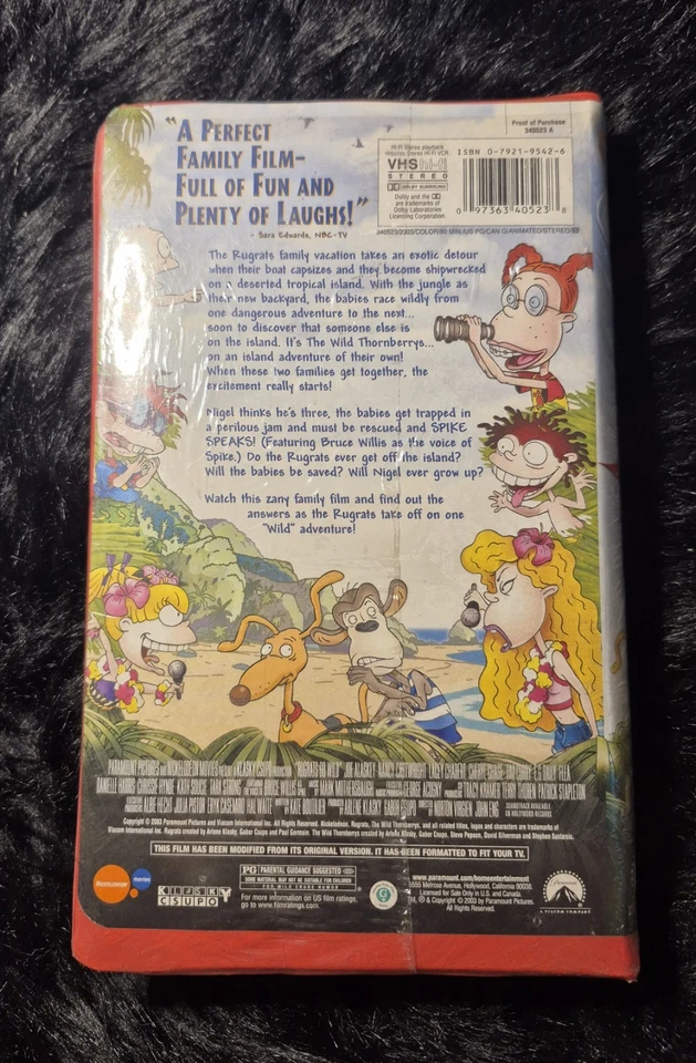 Rugrats Go Wild (VHS, 2003)New/Sealed - Image 2 of 4