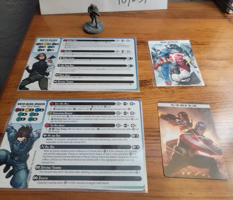 Marvel Crisis Protocol Lote de 5 Minis (Sin Pintar) - 3 Cabal Afiliados y 2 Otros Foto 4 de 4
