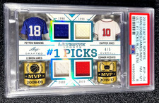 2019 PSA 9 MINT SSP 4/5 LEAF ULTIMATE LEBRON JAMES CONNOR MCDAVID PEYTON MANNING