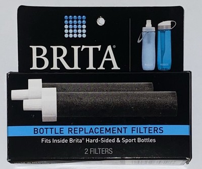 Brita Bottle Replacement Filters - 2 Pack Fits Inside Hard-Sided & Sport Bottles