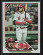 Michael Siani 2023 Topps #654 Rainbow Foil Cincinnati Reds