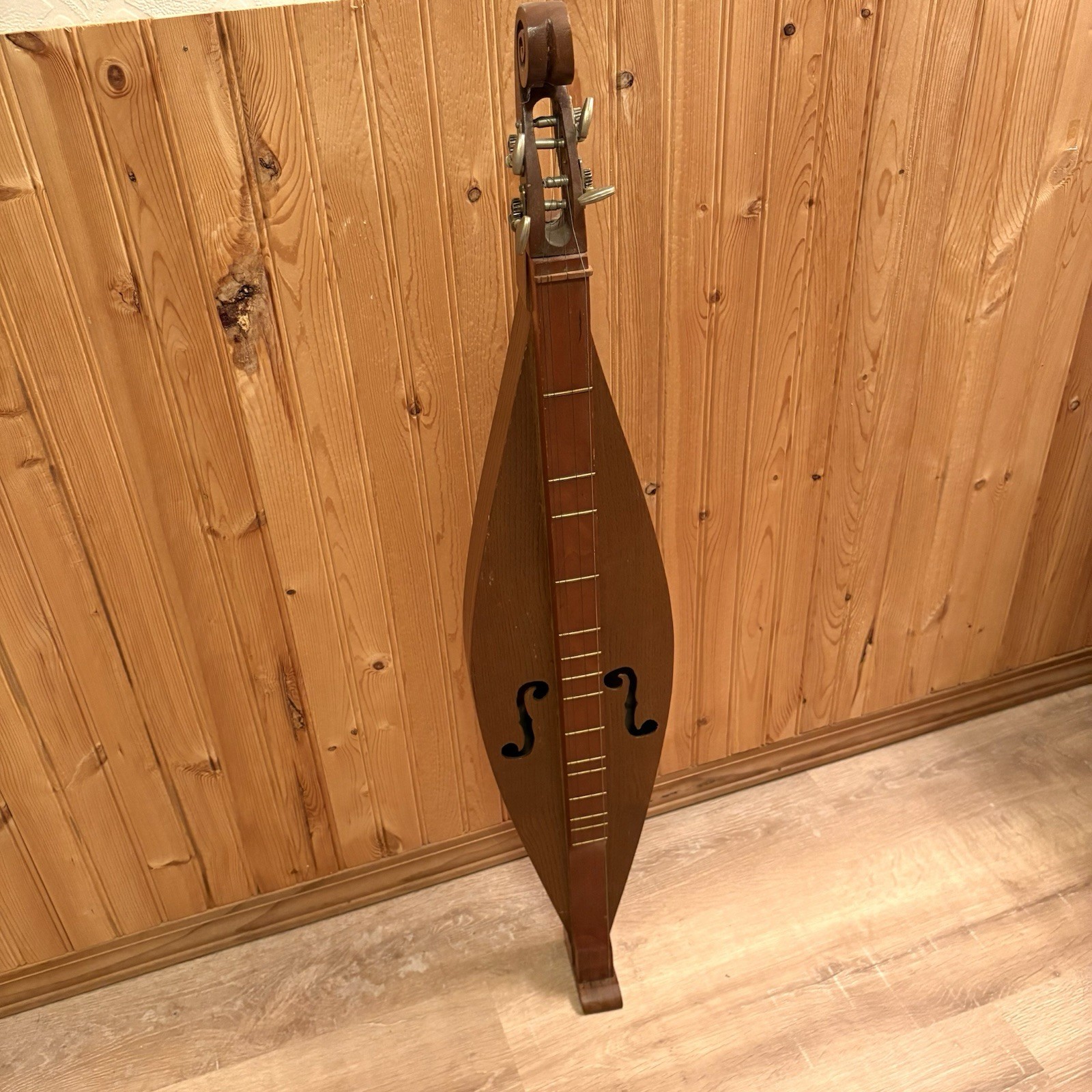 Vintage 1982 Dulcimer Instrument, 4 String Appalachian Dulcimer Hand Made C Cole