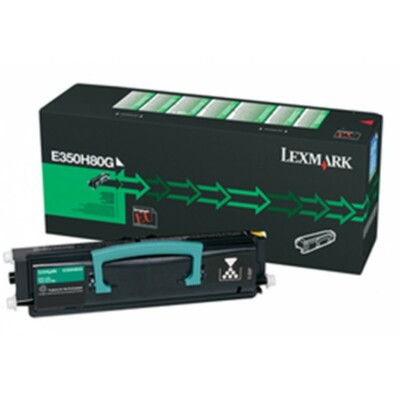 Genuine Lexmark Toner E350H80G Black E350 E352 9000S. Like E352h11e A-Stock