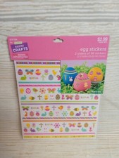 New Easter Egg Decorating Kit Stickers Scrapbooking Embellish Crafts Flowers