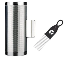 EASTROCK Stainless Steel Guiro Shaker 12" 5" Percussion Instrument Guiro Musical