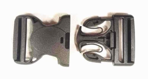 2" - 50MM Dual Adjustable Release & Security Double Lock Backpack Webbing Buckle - Picture 3 of 8