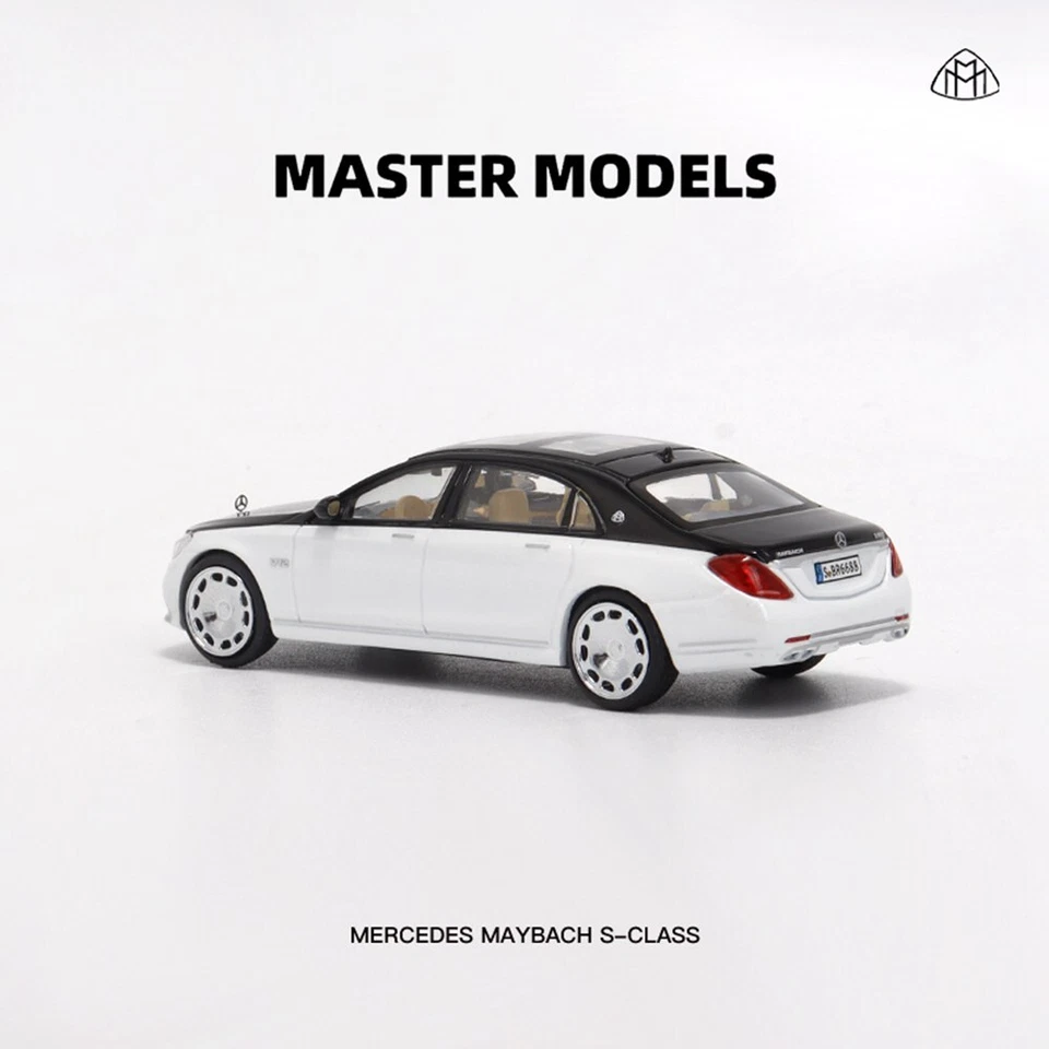 1:64 Master Mercedes Benz Maybach S650 Diecast Juguetes Coche Modelo Doble Color Regalos Foto 3 de 4