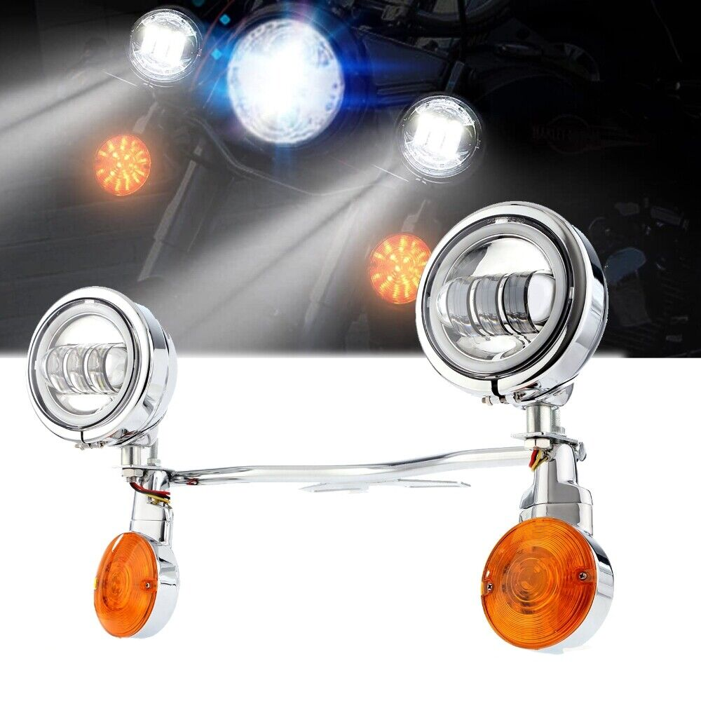 Passing Driving Spot Fog Lamp Turn Signal Light For Yamaha Road Star
