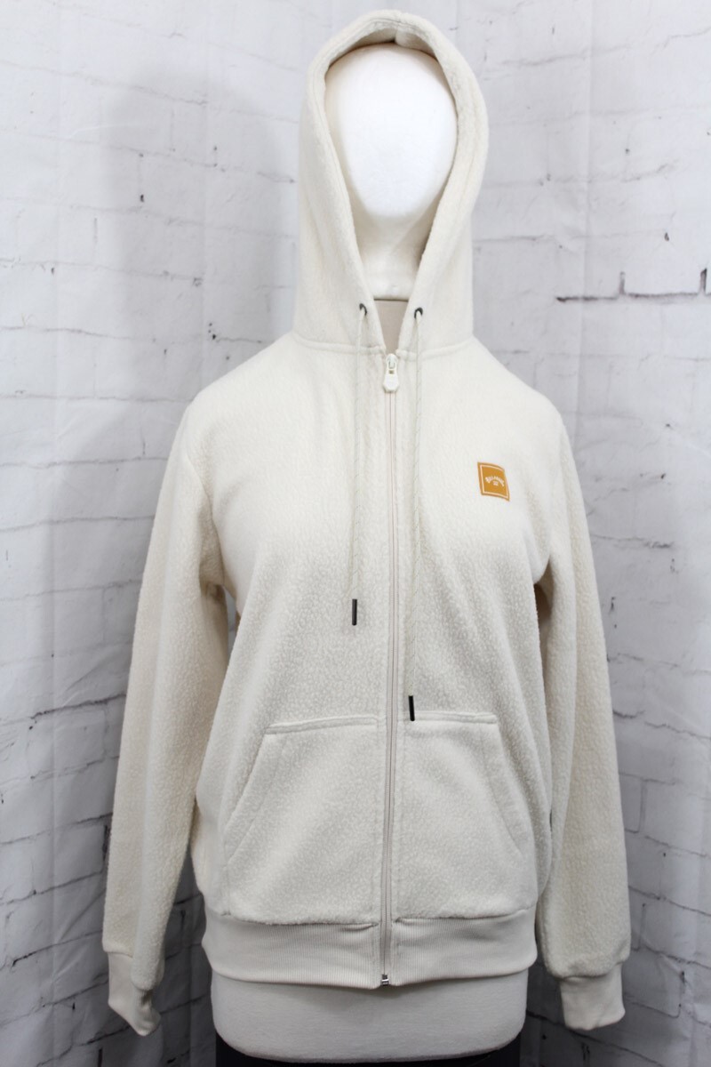 Billabong Saturday Full-Zip Sherpa Fleece Hoodie, Women's