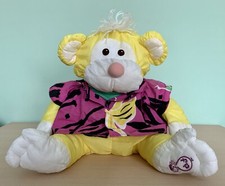 Vintage 1987 Fisher Price Puffalump Wild Thing Monkey w/ Hawaiian Shirt