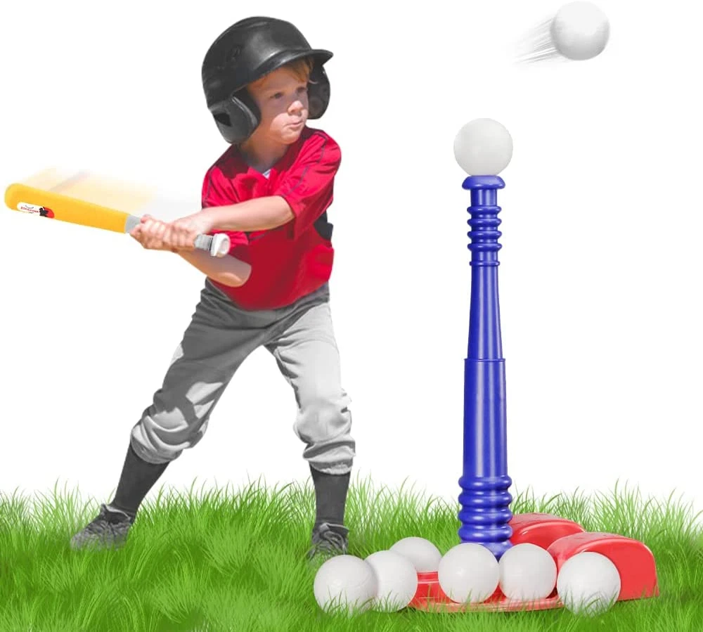 Kids Baseball Bat, Plastic Bat & Ball Set, 3 Baseball Bats And 3 Balls  Combo Set - Baseball Toy Set For Children Boys Girls