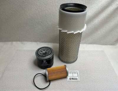 Kit De Filtres (petit) Pour Tracteur Yanmar YB10 Avec Moteur 3TNE72 - Neuf - Marque MotorFunSports