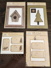 Lot Birch Tree Woods - 3D Die Cut Laser Cut New - Title Scrapbooking Retired #23