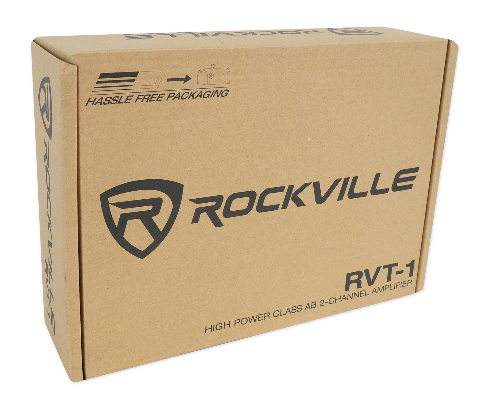 Rockville RVT-1 1000 Вт пик250 Вт RMS 2-канальный автомобильный усилитель стереоусилитель