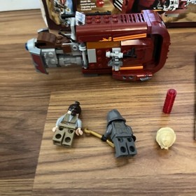 Lego Star Wars Rey's Speeder 75099 W/Box Retired.