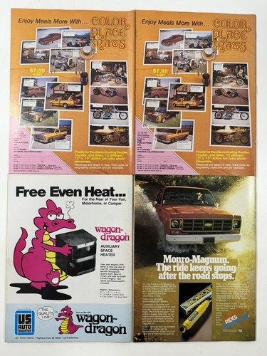 Lot Of 12 Truckin' Magazine Full 1979 Run Charlie's Angels, Mini Trucks, Etc. - Picture 6 of 8