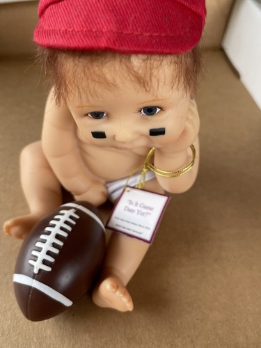 Ashton Drake Galleries "Is It Game Day Yet" Collectible Baby Doll figurine OSU - Picture 2 of 5