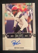 2022 Leaf Draft - Autographs #BA-BC1 Bryan Cook (AU, RC) Cincinnati Bearcats/KC
