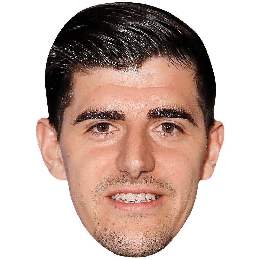 Thibaut Courtois (Smile) Maschere di persone famose