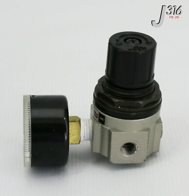 タケ② 20639 SMC AIR REGULATOR W/ GAUGE AR111-01-X100 | eBay