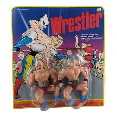 Wrestling Champions Knock Off MOC Vintage 2 Pack