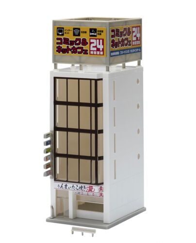 N Scale Tomix 4243 Small size Office Building B Diorama Layout Scenery Structure - Picture 10 of 12