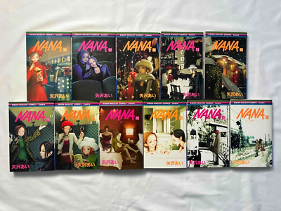 in Japanese ] NANA Comics Vol. 1-21 Manga Complete Set Ai Yazawa
