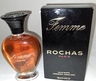 ROCHAS FEMME 3.3 oz perfume spray in box