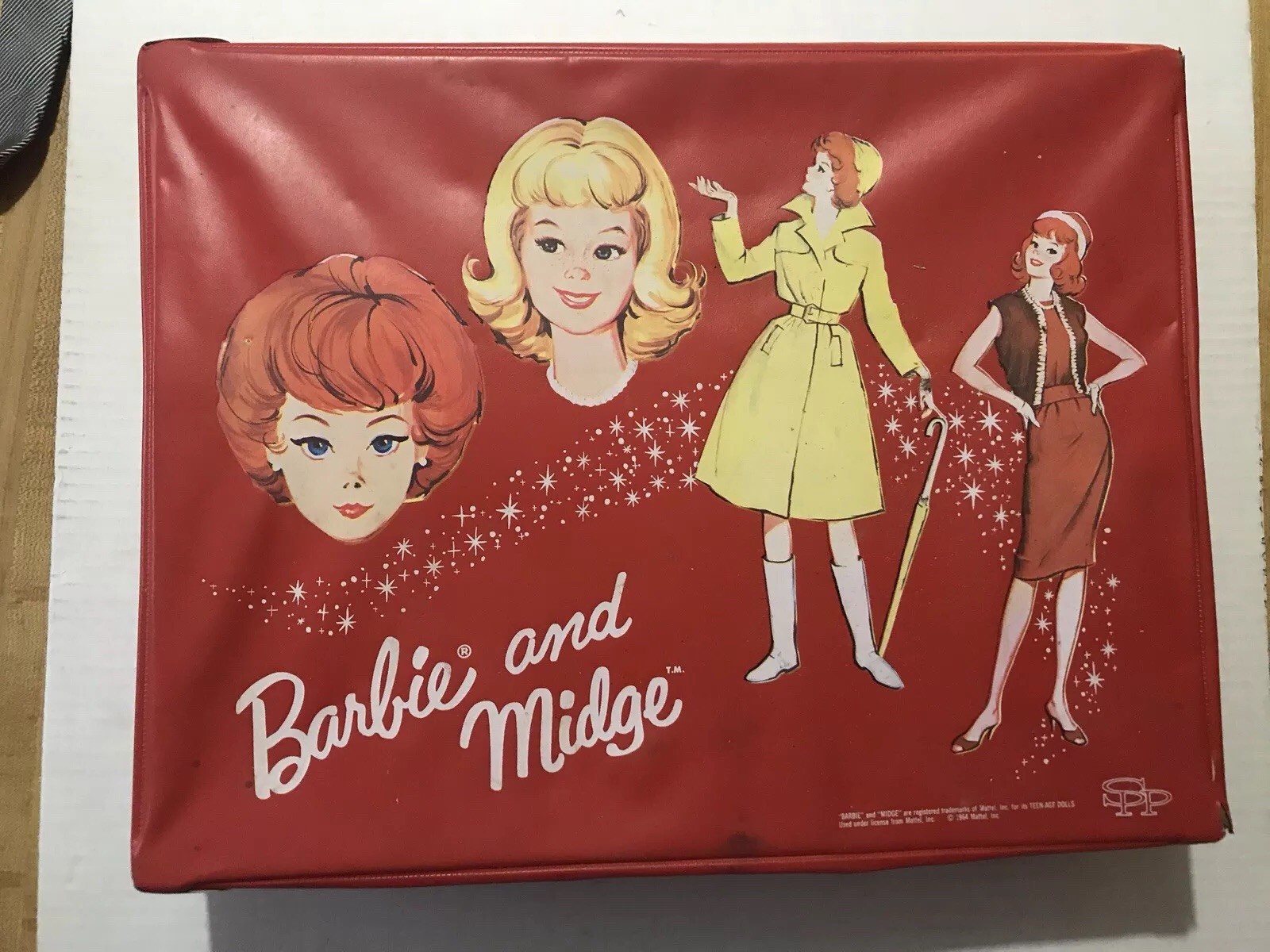 barbie and midge doll case