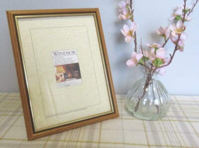 Vintage Supasnaps Windsor Holz Fotorahmen 6 x 8 Zoll