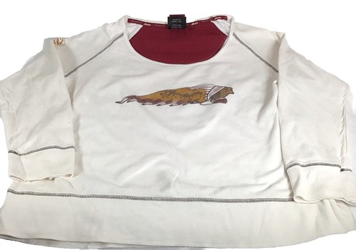 Indian motorcycle shirt women large long sleeve
