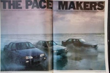 Original 1988 AUTOCAR extracted Group Test SIERRA RS COSWORTH v BMW M3, 190E 2.3