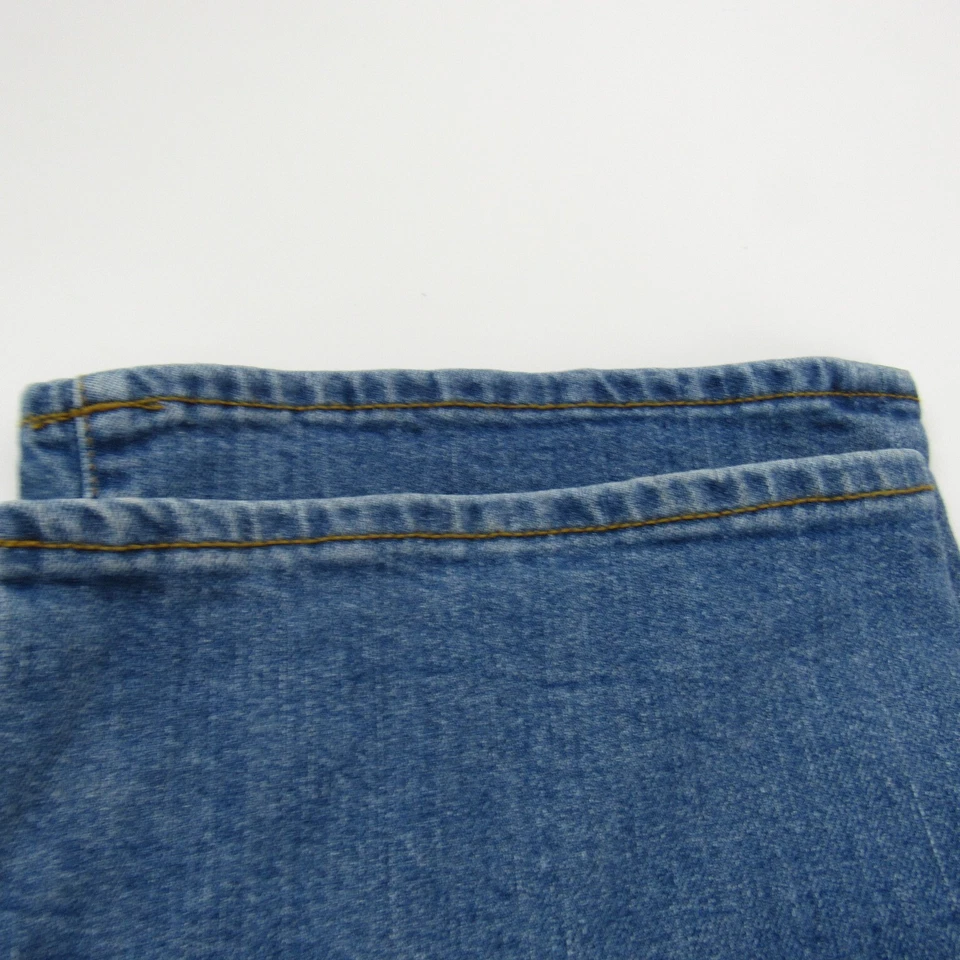 Zanella Jeans Men's 40x35  Blue Denim Straight Stretch Made In Italy Martin - Image 2 of 4