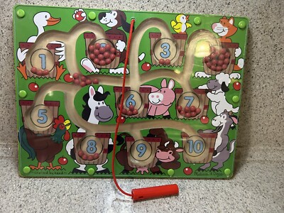 Travel Toys For Toddlers 1-3 Melissa Doug Magnetic Number