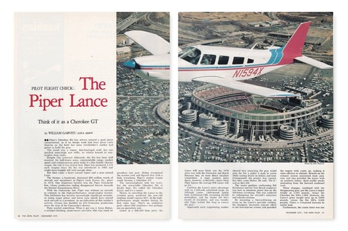 Piper Lance Aircraft Report 12/16/2023g - 第 1/1 張圖片