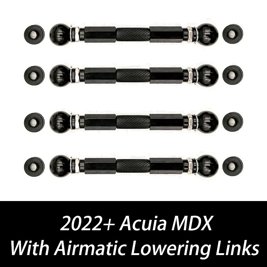 Kit de descenso de suspensión neumática ajustable para 2022+ Acura MDX + tipo S eslabones Foto 2 de 4