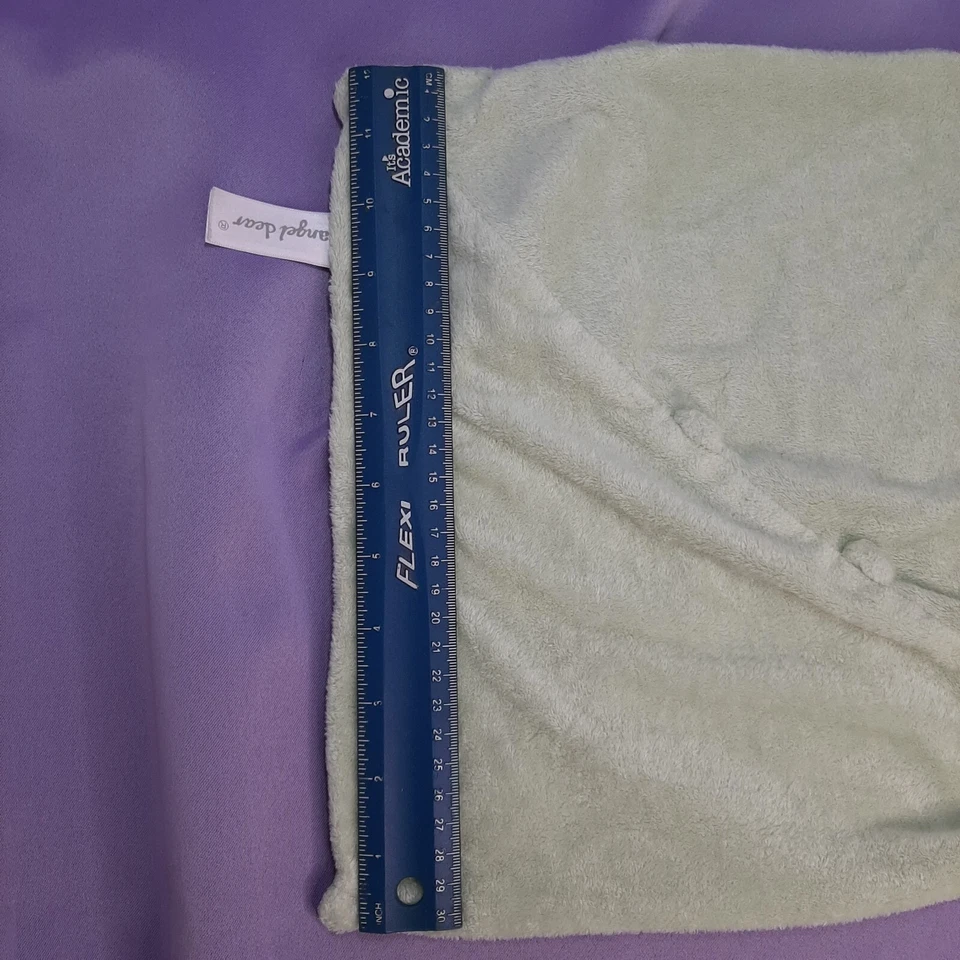 Angel Dear Frog Froggy Manta de Seguridad Lovey Verde Tostado Unisex 12 x 12 pulgadas Foto 4 de 4