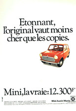 Advertising 0924 1975 British Leyland Austin Morris Mini The Real