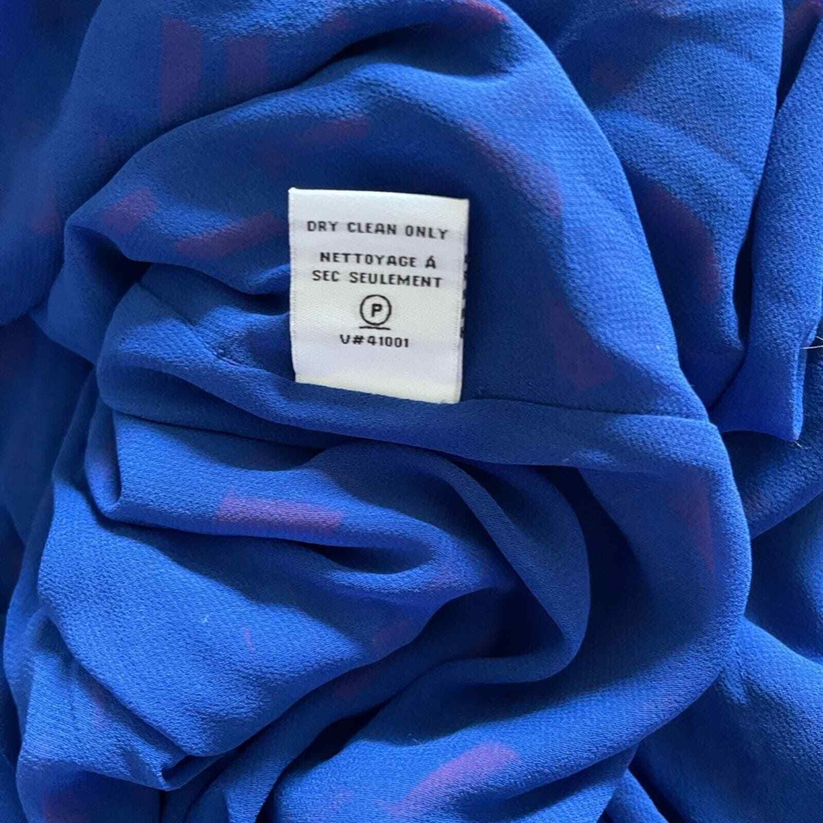 Diane Von Furstenberg silk pleated wrap skirt 4 - image 10