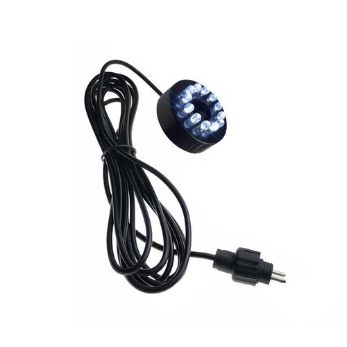 12V Underwater 12-LED Light Ring Submersible Fountain Pond Garden AC Adapters - Picture 17 of 17