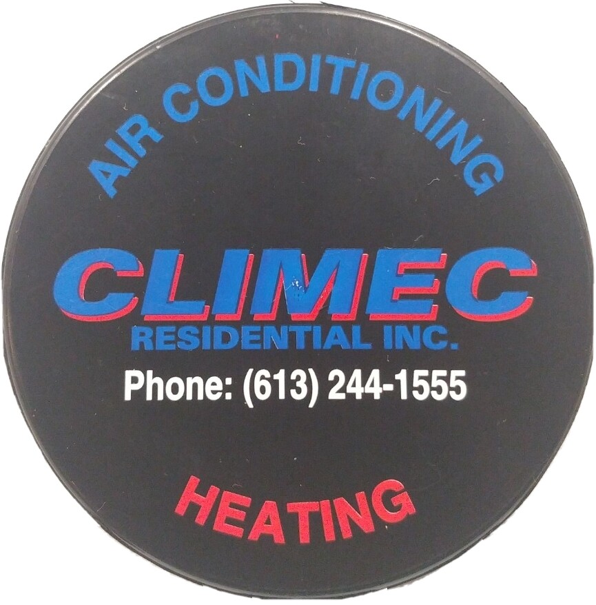 OTTAWA 67'S OFFICIAL SPONSORED CLIMEC HOCKEY PUCK VICEROY MFG. MADE IN 🇨🇦