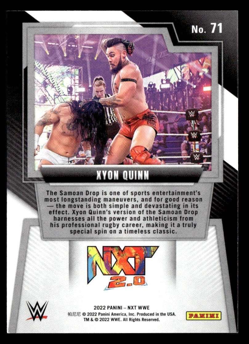 2022 Panini NXT 2.0 WWE #71 Xyon Quinn | eBay