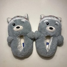 Cute Teddy Bear House Slippers Anti-slip Indoor Plush SimplyBasic NEW CH 22-23