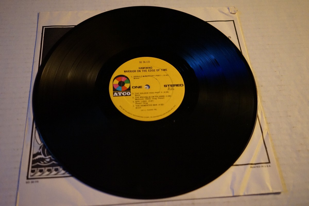レコード】ホークウィンド warrior on the edge of time SD36-115