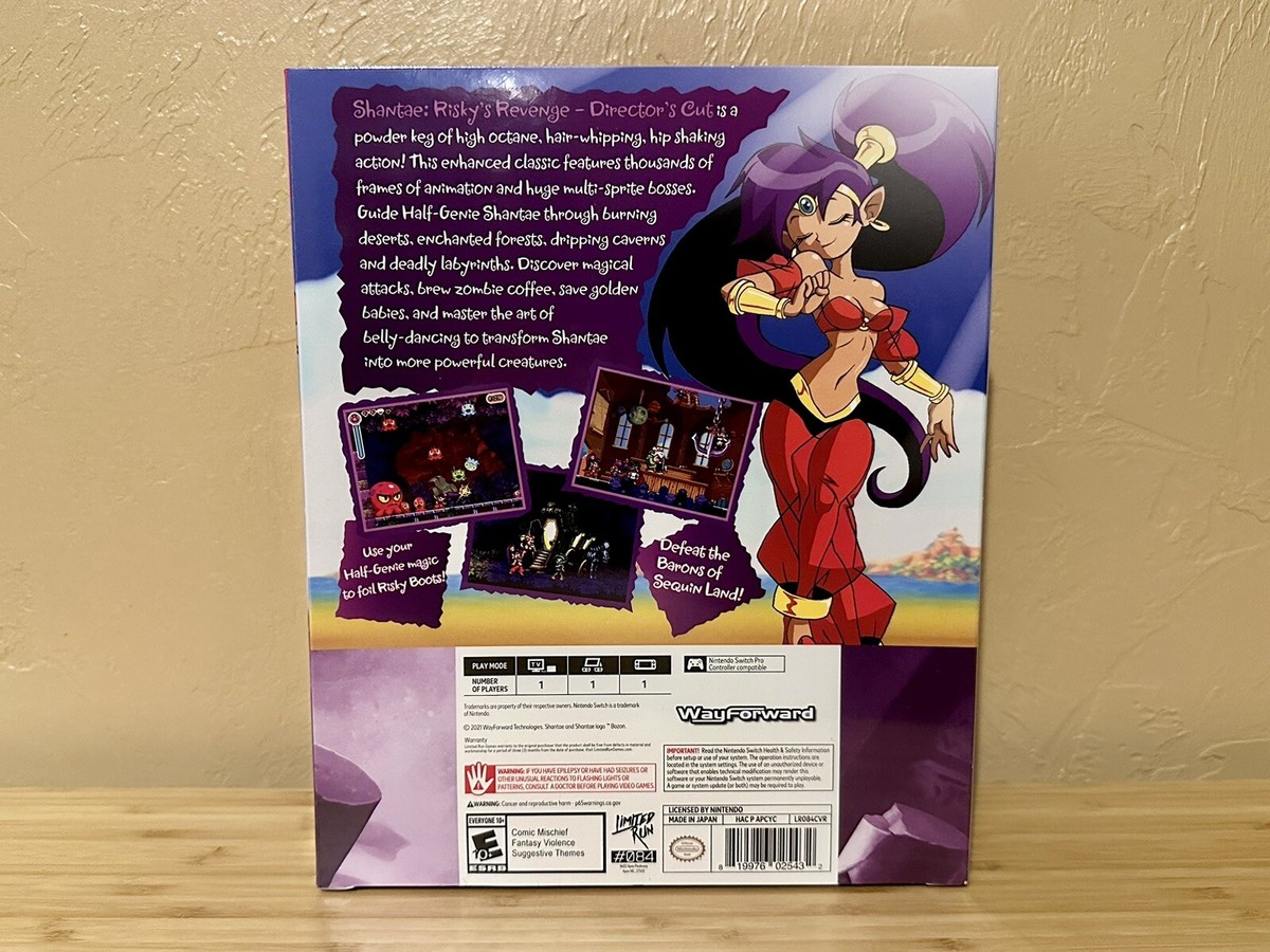 新品・未開封 Shantae Risky's Revenge 海外 スイッチ Shantae: Risky's Revenge for Nintendo Switch available at
