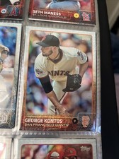 2015 Topps Update Rainbow Foil George Kontos #US168 Rookie RC San Francisco