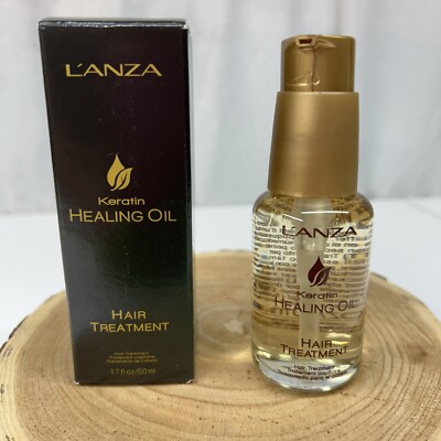 L anza Keratin Healing Oil Hair Treatment 1.7 oz NEW IN BOX