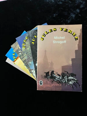 ¤ JULES VERNE - lot 6 livres - édition Livre de Poche - Photo 1/4